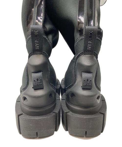 adidas（アディダス）adidas (アディダス) Ivy Park (アイヴィーパーク) スーパースリーク ロングブーツ ブラック サイズ:22の古着・服飾アイテム