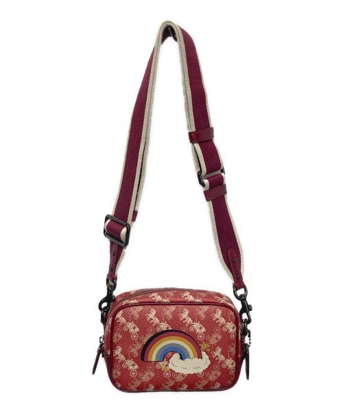 COACH（コーチ）COACH (コーチ) ショルダーバッグ レッドの古着・服飾アイテム