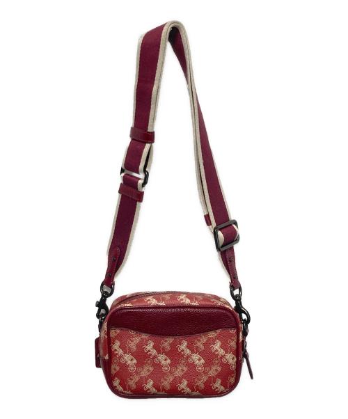 COACH（コーチ）COACH (コーチ) ショルダーバッグ レッドの古着・服飾アイテム