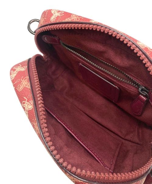 COACH（コーチ）COACH (コーチ) ショルダーバッグ レッドの古着・服飾アイテム
