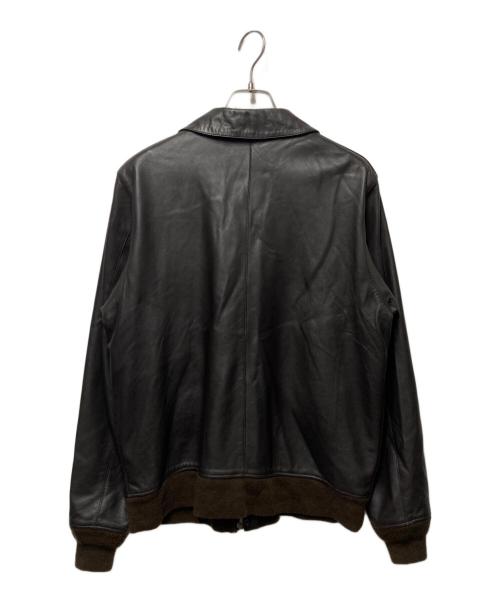 WTAPS（ダブルタップス）WTAPS (ダブルタップス) A-2タイプレザージャケット ブラウン サイズ:Ｍの古着・服飾アイテム