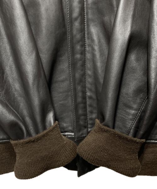 WTAPS（ダブルタップス）WTAPS (ダブルタップス) A-2タイプレザージャケット ブラウン サイズ:Ｍの古着・服飾アイテム