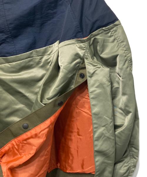 sacai（サカイ）sacai (サカイ) Nylon Twill x Outdoor Blouson カーキ サイズ:1の古着・服飾アイテム