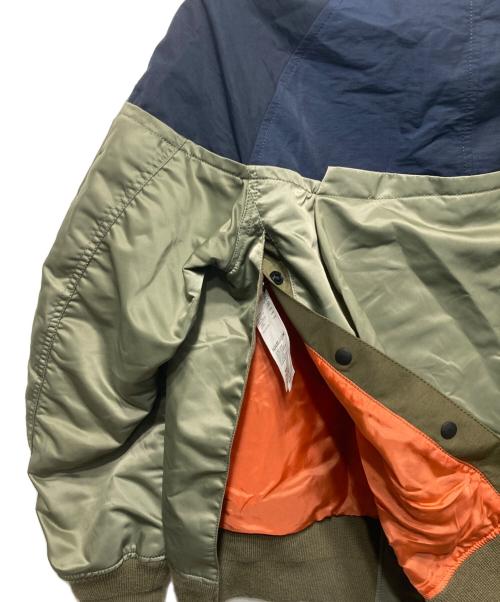 sacai（サカイ）sacai (サカイ) Nylon Twill x Outdoor Blouson カーキ サイズ:1の古着・服飾アイテム