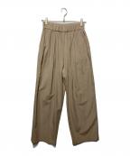 journal standard L'essageジャーナルスタンダード レサージュ）の古着「リノリオグログランイージーパンツ」｜ベージュ