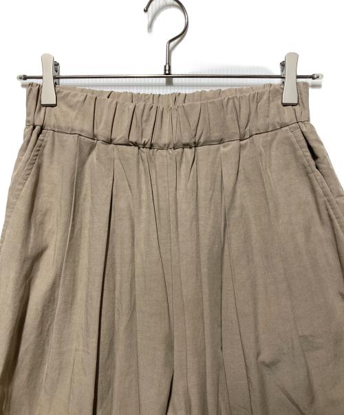 journal standard L'essage（ジャーナルスタンダード レサージュ）journal standard L'essage (ジャーナルスタンダード レサージュ) リノリオグログランイージーパンツ ベージュ サイズ:36の古着・服飾アイテム