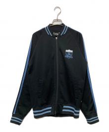 Hysteric Glamour（ヒステリックグラマー）の古着「トラックジャケット」｜ブラック×ブルー