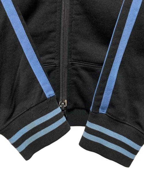 Hysteric Glamour（ヒステリックグラマー）Hysteric Glamour (ヒステリックグラマー) トラックジャケット ブラック×ブルー サイズ:Mの古着・服飾アイテム