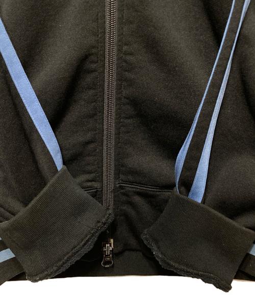 Hysteric Glamour（ヒステリックグラマー）Hysteric Glamour (ヒステリックグラマー) トラックジャケット ブラック×ブルー サイズ:Mの古着・服飾アイテム