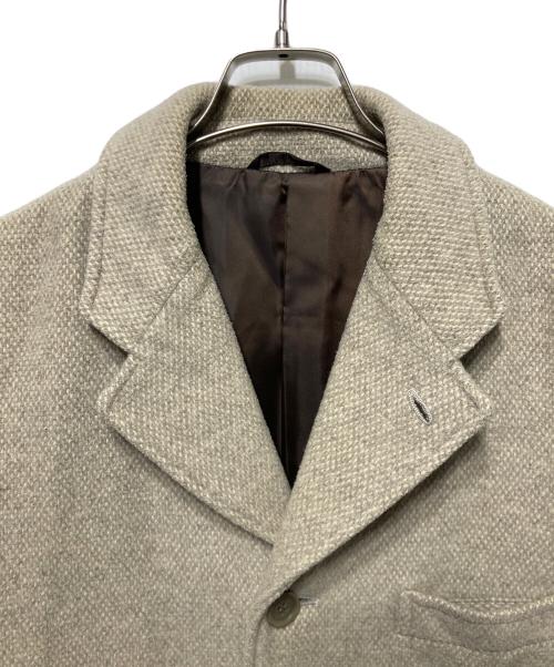 YOHJI YAMAMOTO（ヨウジヤマモト）YOHJI YAMAMOTO (ヨウジヤマモト) D'URBAN (ダーバン) ウール混コート ベージュ サイズ:不明の古着・服飾アイテム