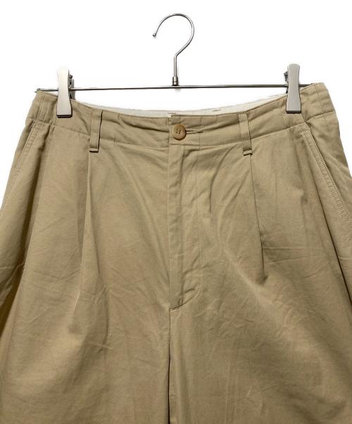 AURALEE（オーラリー）AURALEE (オーラリー) ワイドチノパンツ ベージュ サイズ:1の古着・服飾アイテム