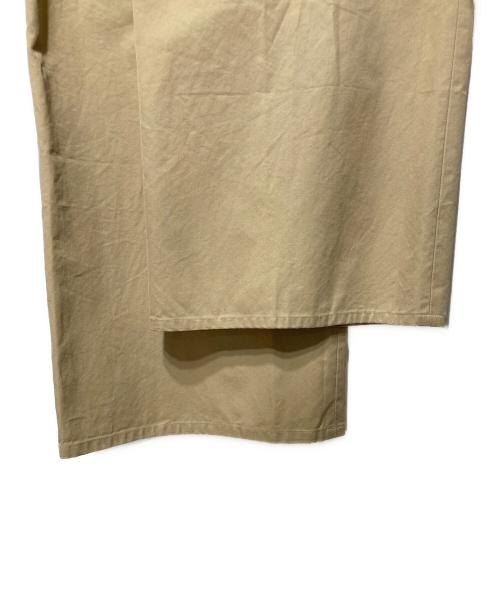 AURALEE（オーラリー）AURALEE (オーラリー) ワイドチノパンツ ベージュ サイズ:1の古着・服飾アイテム