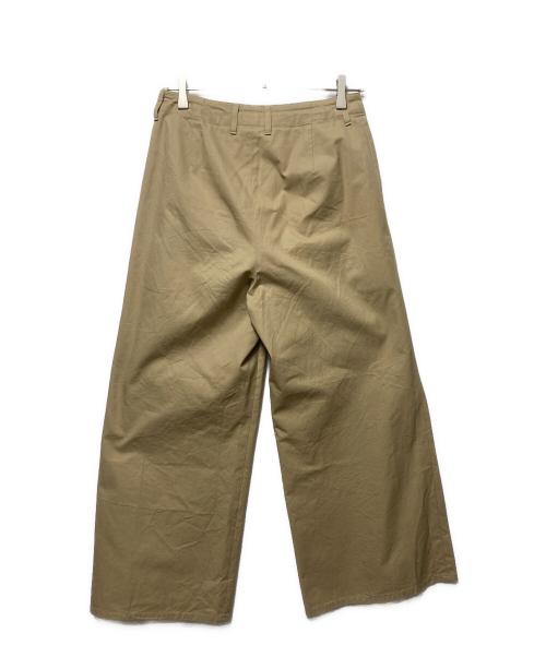 AURALEE（オーラリー）AURALEE (オーラリー) ワイドチノパンツ ベージュ サイズ:1の古着・服飾アイテム