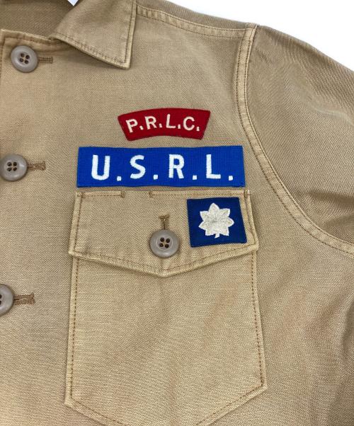 POLO RALPH LAUREN（ポロ・ラルフローレン）POLO RALPH LAUREN (ポロ・ラルフローレン) ワークシャツ ブラウン サイズ:XXSの古着・服飾アイテム