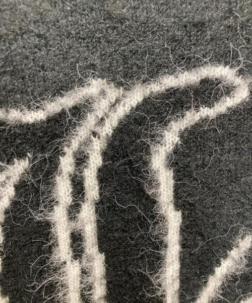 X-LARGE（エクストララージ）X-LARGE (エクストララージ) OLD ENGLISH MOHAIR CREWNECK KNIT ブラック サイズ:Lの古着・服飾アイテム