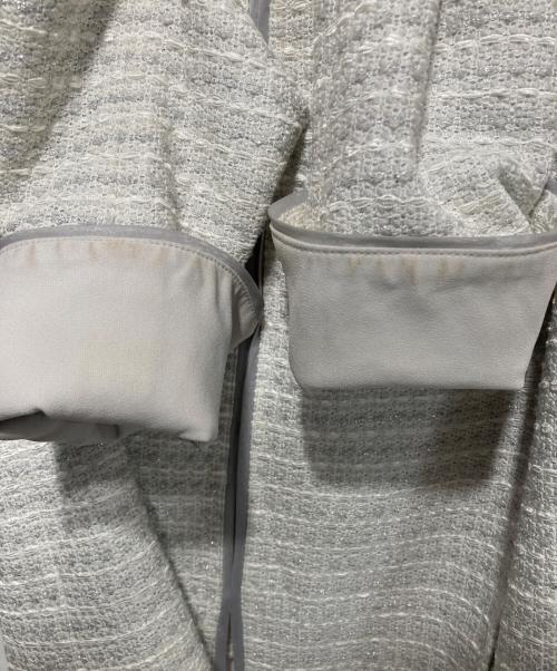 自由区（ジユウク）自由区 (ジユウク) セットアップスーツ ホワイト サイズ:40の古着・服飾アイテム