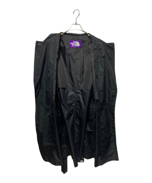 THE NORTHFACE PURPLELABEL（ザ・ノースフェイス パープルレーベル）THE NORTHFACE PURPLELABEL (ザ・ノースフェイス パープルレーベル) ナイロントレンチコート ブラック サイズ:Ｍの古着・服飾アイテム