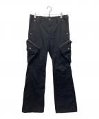 BEAMSビームス）の古着「MULTI POCKET CARGO PANTS」｜ブラック
