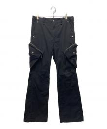 BEAMS（ビームス）の古着「MULTI POCKET CARGO PANTS」｜ブラック