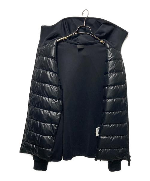 MONCLER（モンクレール）MONCLER (モンクレール) 切替ダウンジャケット ブラック サイズ:XLの古着・服飾アイテム