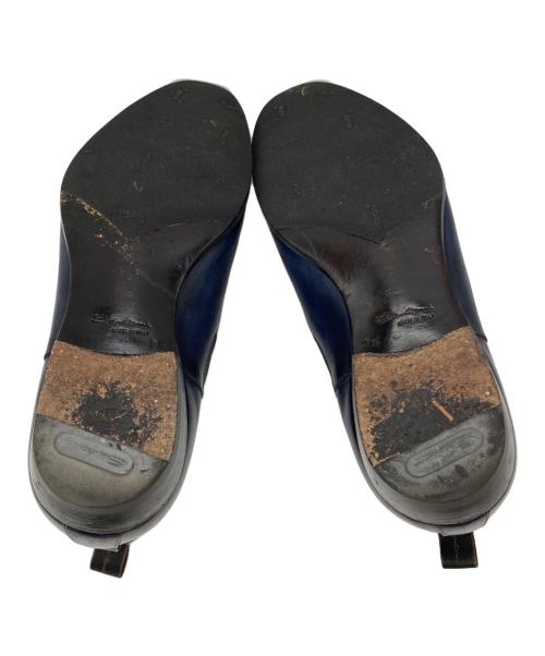 Santoni（サントーニ）Santoni (サントーニ) サイドゴアシューズ ネイビー サイズ:7 1/2の古着・服飾アイテム