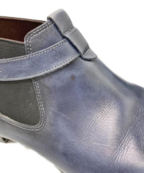 Santoni（サントーニ）Santoni (サントーニ) サイドゴアシューズ ネイビー サイズ:7 1/2の古着・服飾アイテム