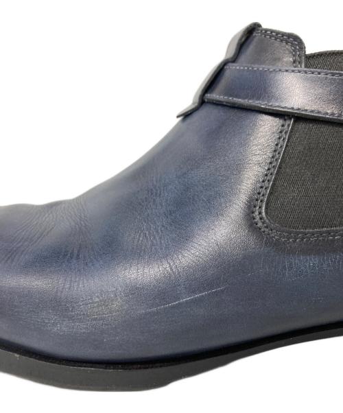 Santoni（サントーニ）Santoni (サントーニ) サイドゴアシューズ ネイビー サイズ:7 1/2の古着・服飾アイテム