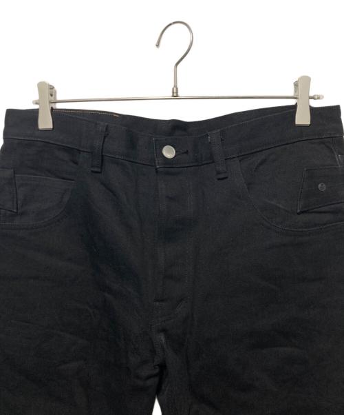 SUBLATIONS（サブレーションズ）SUBLATIONS (サブレーションズ) SLIM FLARE DENIM ブラック サイズ:34の古着・服飾アイテム