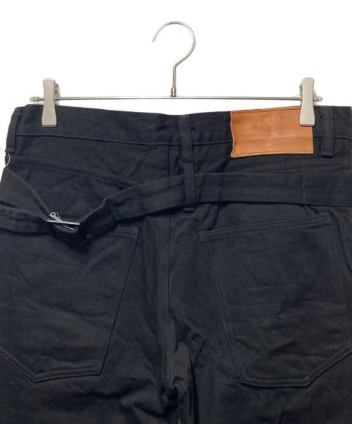 SUBLATIONS（サブレーションズ）SUBLATIONS (サブレーションズ) SLIM FLARE DENIM ブラック サイズ:34の古着・服飾アイテム