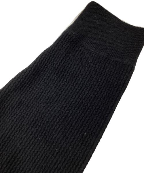 Graphpaper（グラフペーパー）Graphpaper (グラフペーパー) カシミヤニット ブラック サイズ:freeの古着・服飾アイテム