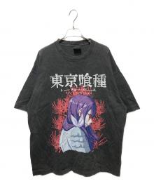 THE SUGAR PUNCH×東京喰種（シュガーパンチ×トーキョーグール）の古着「プリントTシャツ」｜ブラック