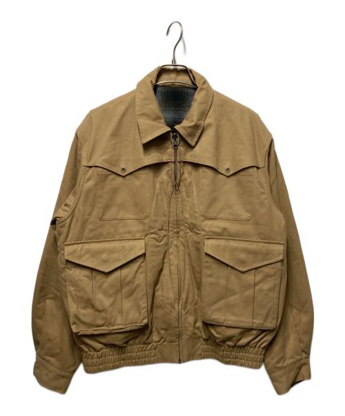 PARANOID（パラノイド）PARANOID (パラノイド) Reversible Hunting Trucker Jacket ベージュ×グリーン サイズ:Ｍの古着・服飾アイテム