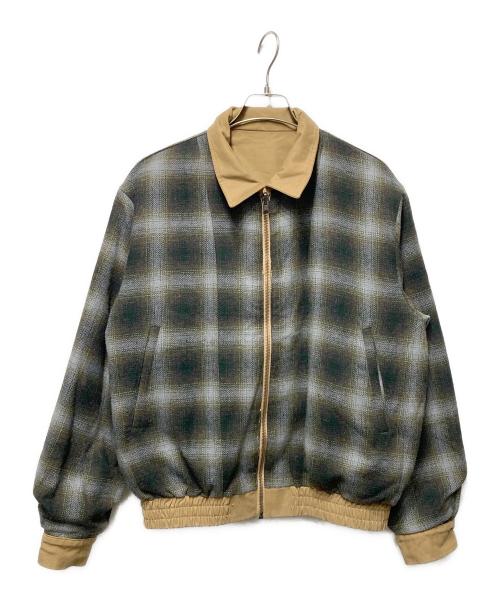 PARANOID（パラノイド）PARANOID (パラノイド) Reversible Hunting Trucker Jacket ベージュ×グリーン サイズ:Ｍの古着・服飾アイテム
