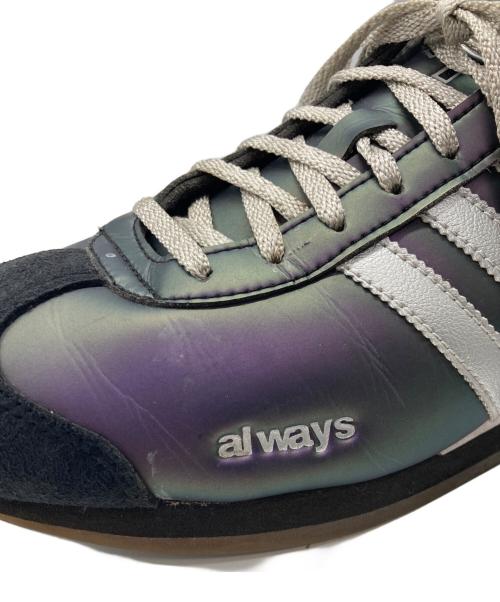 adidas（アディダス）adidas (アディダス) always do what you should do (オールウェイズ ドゥ ワット ユー シュッド ドゥ) ローカットスニーカー パープル サイズ:28の古着・服飾アイテム