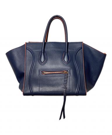 中古・古着通販】CELINE (セリーヌ) ショルダーバッグ ネイビー