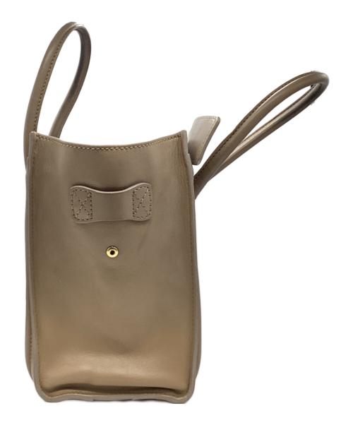 CELINE（セリーヌ）CELINE (セリーヌ) マイクロハンドバッグ ブラウンの古着・服飾アイテム