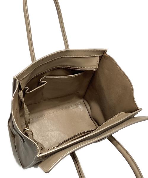 CELINE（セリーヌ）CELINE (セリーヌ) マイクロハンドバッグ ブラウンの古着・服飾アイテム