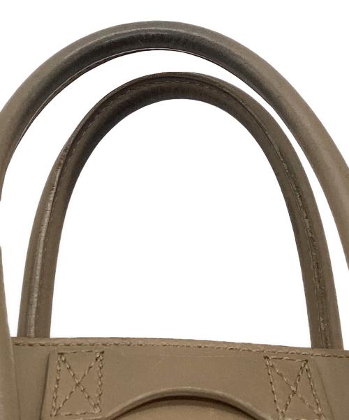 CELINE（セリーヌ）CELINE (セリーヌ) マイクロハンドバッグ ブラウンの古着・服飾アイテム