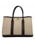 HERMES (エルメス) ハンドバッグ ベージュ×ブラウン：150000円