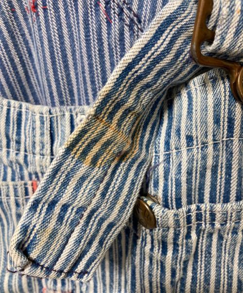 big mac（ビッグマック）big mac (ビッグマック) 70'Sヒッコリーオールインワン ネイビー サイズ:FREEの古着・服飾アイテム