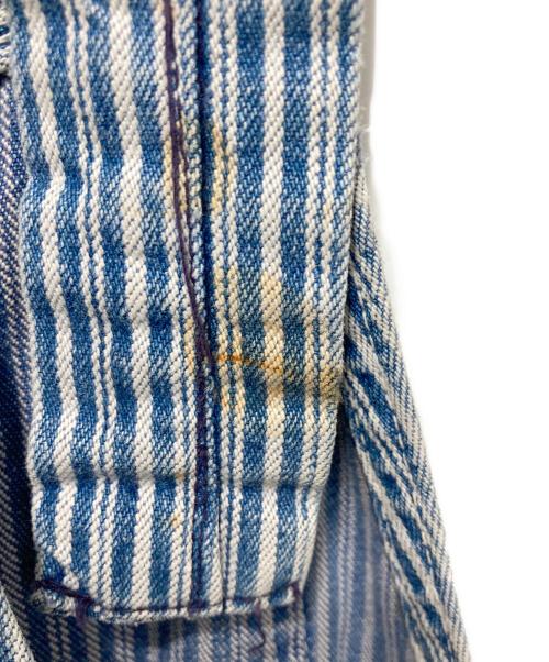 big mac（ビッグマック）big mac (ビッグマック) 70'Sヒッコリーオールインワン ネイビー サイズ:FREEの古着・服飾アイテム