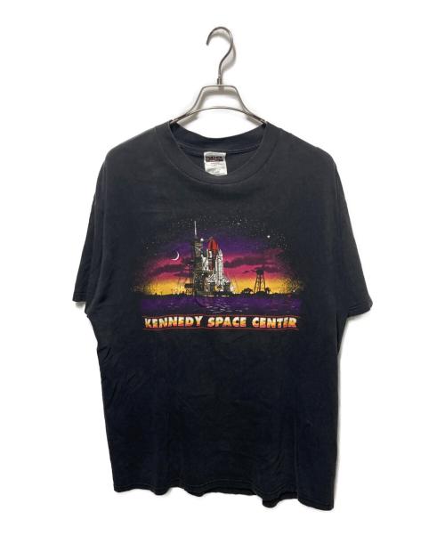 TULTEX（タルテックス）TULTEX (タルテックス) ケネディースペースセンタープリントTシャツ グレー サイズ:XLの古着・服飾アイテム