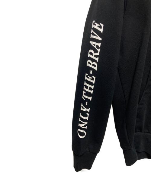 DIESEL（ディーゼル）DIESEL (ディーゼル) ロゴパーカー ブラック サイズ:Mの古着・服飾アイテム