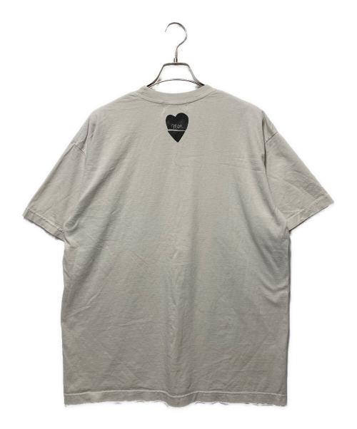 UNFOLLOW（アンフォロー）UNFOLLOW (アンフォロー) LOS ANGELES APPAREL (ロサンゼルスアパレル) プリントTシャツ ホワイト サイズ:Ｌの古着・服飾アイテム