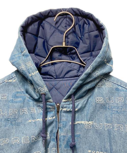 SUPREME（シュプリーム）SUPREME (シュプリーム) Reversible dimensions Logo Denim Work Jacket インディゴ サイズ:Sの古着・服飾アイテム