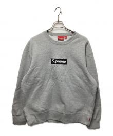 SUPREME（シュプリーム）の古着「Box logo crew neck  "Heather grey"」｜グレー
