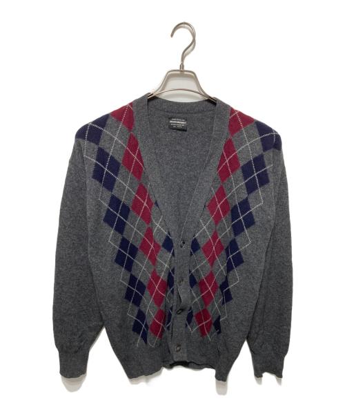 BROOKS BROTHERS（ブルックスブラザーズ）BROOKS BROTHERS (ブルックスブラザーズ) アーガイルカーディガン グレー サイズ:Mの古着・服飾アイテム