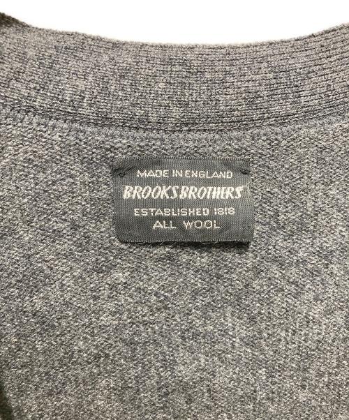 BROOKS BROTHERS（ブルックスブラザーズ）BROOKS BROTHERS (ブルックスブラザーズ) アーガイルカーディガン グレー サイズ:Mの古着・服飾アイテム