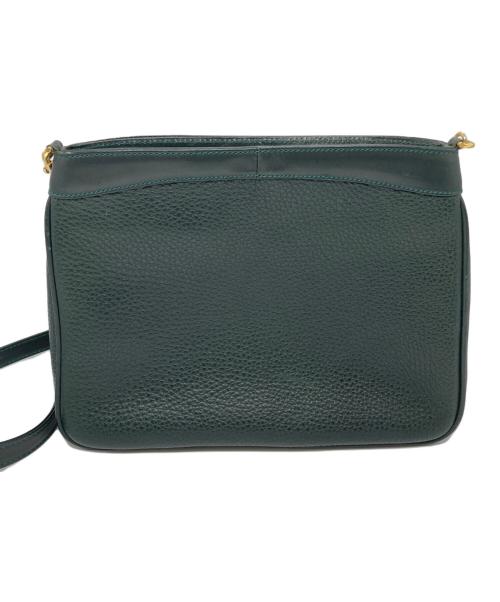 GUCCI（グッチ）GUCCI (グッチ) ヴィンテージショルダーバッグ グリーンの古着・服飾アイテム