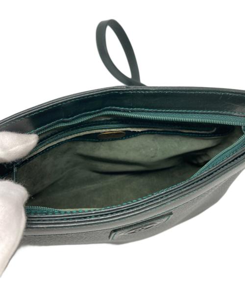 GUCCI（グッチ）GUCCI (グッチ) ヴィンテージショルダーバッグ グリーンの古着・服飾アイテム